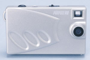 シャツのポケットに入るサイズの小型デジタルカメラ『PDC-35』 