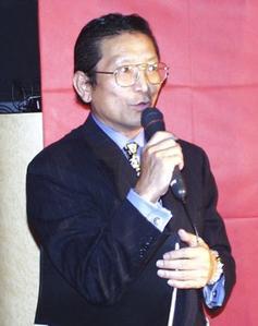 (株)OSインターネットの川上祥登氏。9月にテイチクを退職し、10月1日に副社長に就任したばかりだという