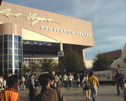今年のLinux関連展示は、メーン会場であるLasVegas Convention Center内へと昇格