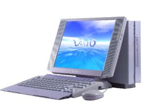 省スペース型デスクトップPC『バイオL』。デザイン性にも優れ、家庭向けデスクトップPCとして人気が高い