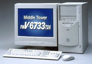 ハイエンドミドルタワーの『FMV-6733TX4』 