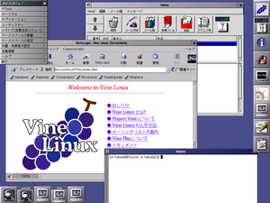 Window Makerのデスクトップ画面