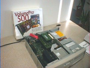 PCに増設されている『VolumePro500』