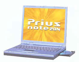 オールインワンタイプのA4サイズノートPC『Prius note 20N』