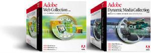 『Adobe Web Collection』(左)と『Adobe Dynamic Media Collection』(右)の2つのソフトウェアコレクション