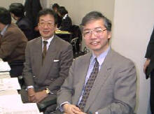 中山昌也氏(左)、加藤敏春氏(右)。この2人がエコマネー推進のキーパーソン