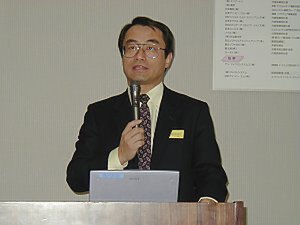Javaコンソーシアム工業応用部会のリーダーの橋向博昭氏