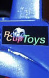  ロボカップ・トイズ規格準拠のロボットトイには“ロボカップ・トイズ”マークが付いている