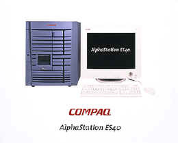 Alpha 21264 A-677MHz搭載の『Compaq AlphaStation ES40』 