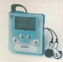 『MP301』。同社初のMP3携帯音楽プレーヤー 