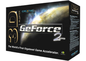 『3D Blaster GeForce2 GTS 32MB AGP』のパッケージ 