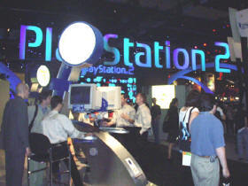 米Sony Computer Entertainment Americaの展示ブース
