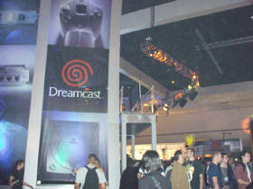 米Sega of America Dreamcastの展示ブース