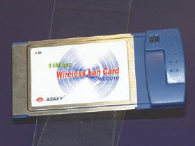 台湾のASKEY社が4月に発売した『Wireless LAN card(WLC010)』