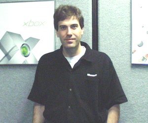 ケビン・バッカス氏。同氏には、今年3月に開催された“Game Developers Conference2000”でもインタビューしている