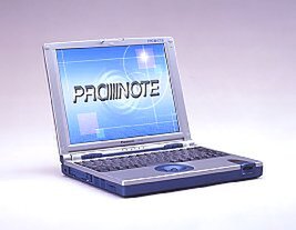 企業向けノートPC『PRONOTEシリーズ』。本体デザインも『Let's noteシリーズ』と同じで、ロゴが違うのみ