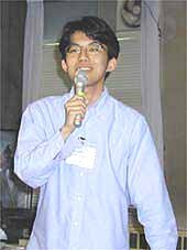 早稲田高等学院3年の木下斉氏。「情報活用能力を生かした、学校内外での幅広い活動を認め、生徒の可能性を伸ばして欲しい」