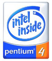 『インテルPentium 4プロセッサ』ロゴ