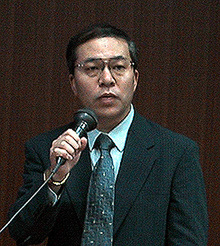 NTTコミュニケーションズ取締役でビジネスユーザ事業部長の飯塚久夫氏 
