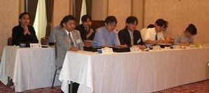 設立総会には各県からNPOサポートセンターの代表が集まった
