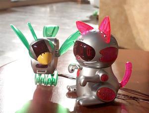 Ascii Jp セガトイズ プーチ の新モデルとして猫型と鳥型のロボットペットを発売 ビビアン スーさんがイメージキャラクターに