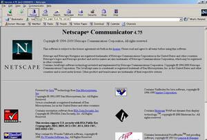 Netscape Communicator4.75