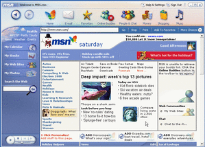 MSN　Explorer画面