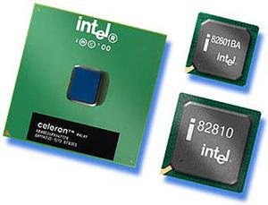 『Celeron Processor』800MHz版と『Intel 810E2』チップセット