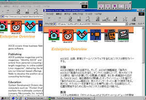 Windows版の“ブラウザ翻訳”画面