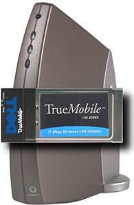 Dell TrueMobile 1150ワイヤレスベースステーションとワイヤレスLANカード