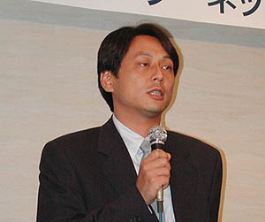 MIS取締役で有線ブロードネットワークス代表取締役の宇野康秀氏