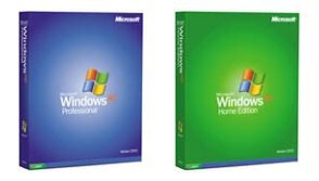 「Windows XP」のパッケージ