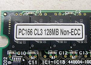PC166 SDRAM