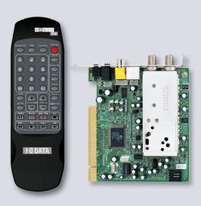 『GV-BCTV5/PCI』(カードとリモコン) 
