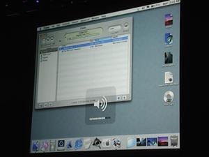 Mac OS X 10.1で音量調整時に画面に現れるアイコン