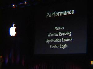 メニュー表示やアプリケーション起動など、これまでのMac OS Xは基本となる点のパフォーマンスが今ひとつだった