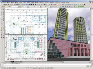 『Autodesk Architectural Desktop 3.3』(画面)