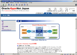 “Oracle AppsNet Japan”の技術情報のイメージ