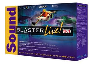 『Sound Blaster Live! 5.1 for DOS/V』(パッケージ)