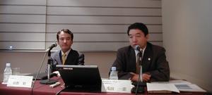 RSAセキュリティ代表取締役 山野 修氏(左)、オープンループ代表取締役 浅田 一憲氏(右)