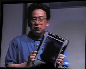 “タブレットPC”のプロトタイプを日本で初公開した