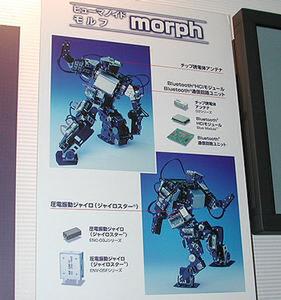 morphには、村田製作所のBluetoothモジュールのほか、ジャイロモジュールが使われている