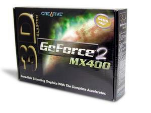 『3D Blaster GeForce2 MX400 64MB』(パッケージ)