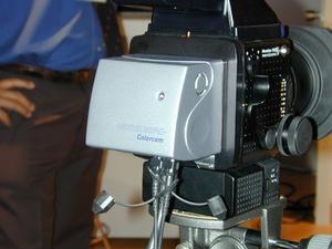 ハイデルベルグのデジタルカメラバック『Colorcam』