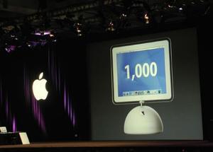 米Genetech社はすでに1000台のiMacを
