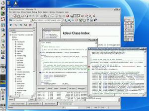 MontaVista Linux 2.1で採用した統合開発環境『KDevelop』