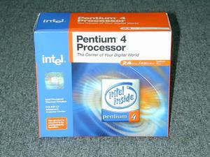 Pentium 4-2.0AGHzリテールパッケージ外観