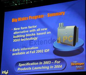 3GIOに対応したコンセプトモデル“Big Water”