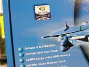 GeForce4 MX440／500MHz Video Memory Clock