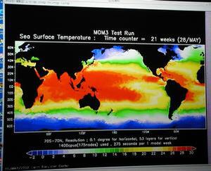 海面温度シミュレーション